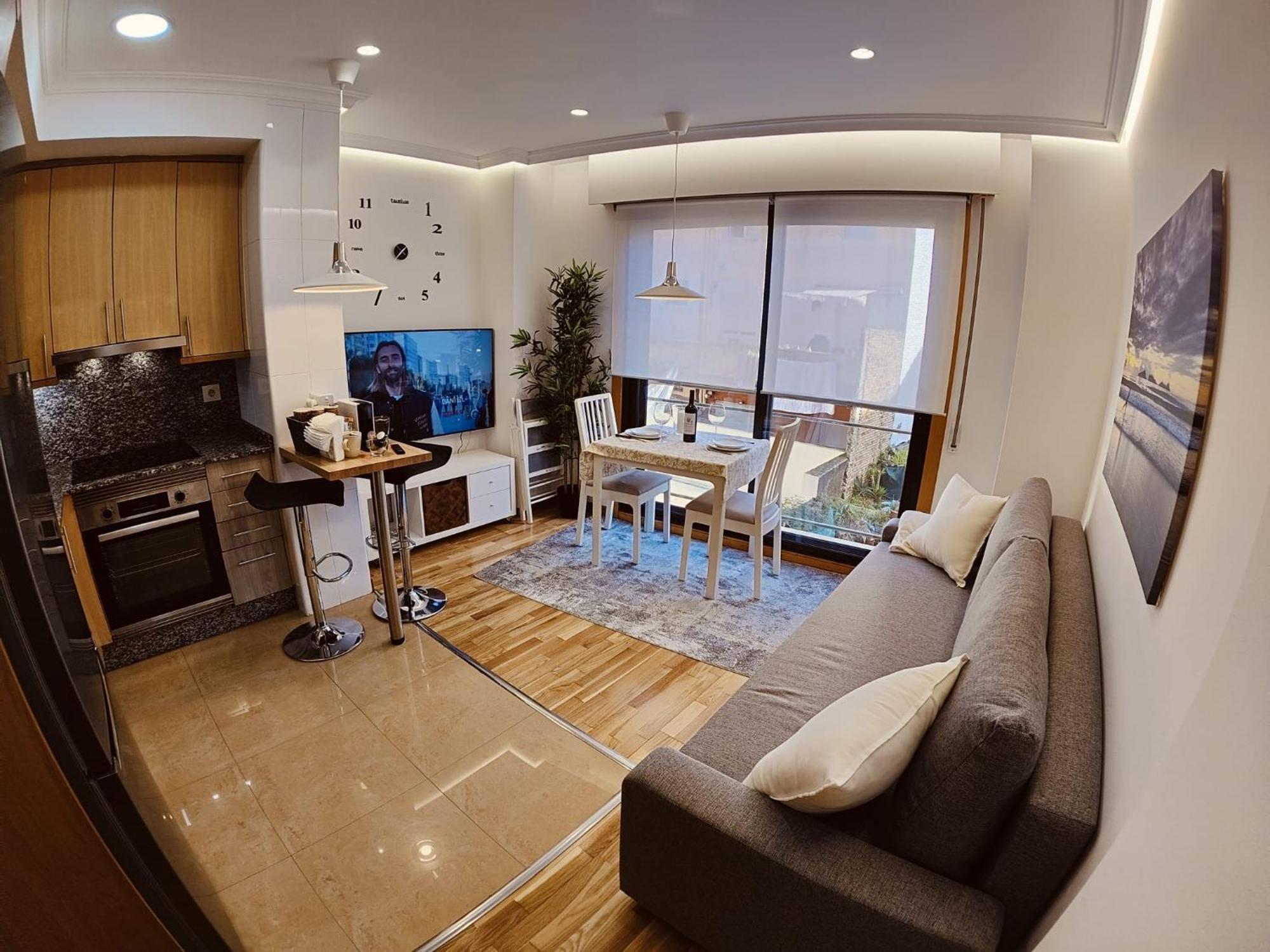 Apartamento Centrico, Vialia-Fatima Pino Vigo Exteriör bild