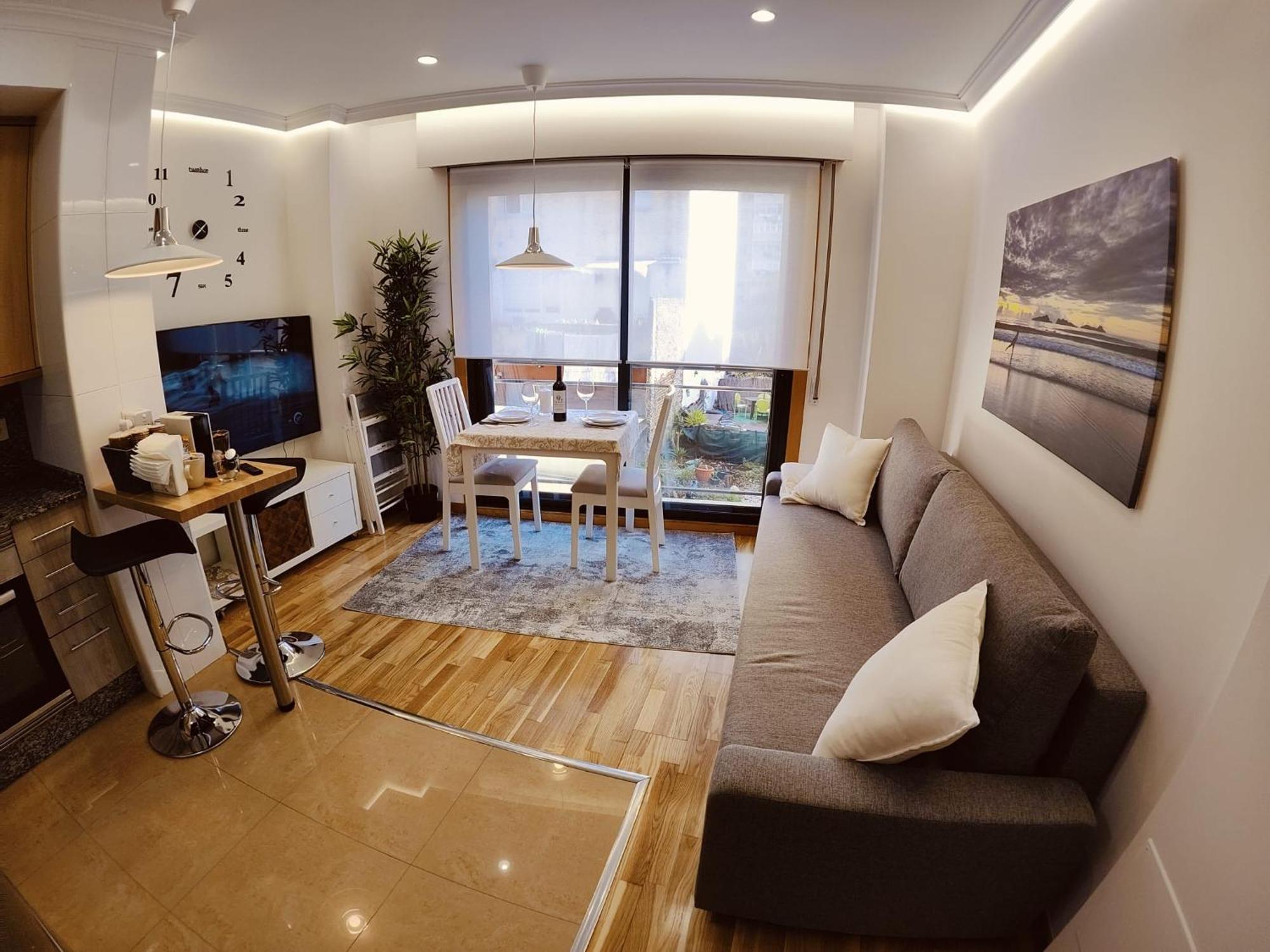 Apartamento Centrico, Vialia-Fatima Pino Vigo Exteriör bild
