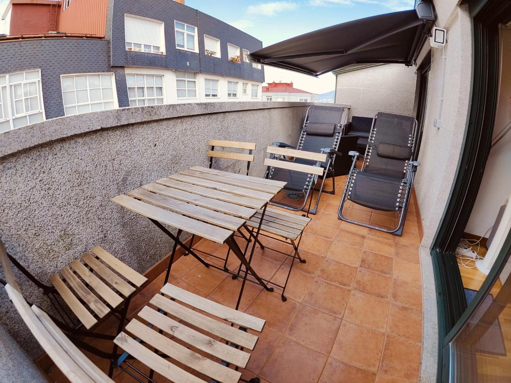Apartamento Centrico, Vialia-Fatima Pino Vigo Exteriör bild